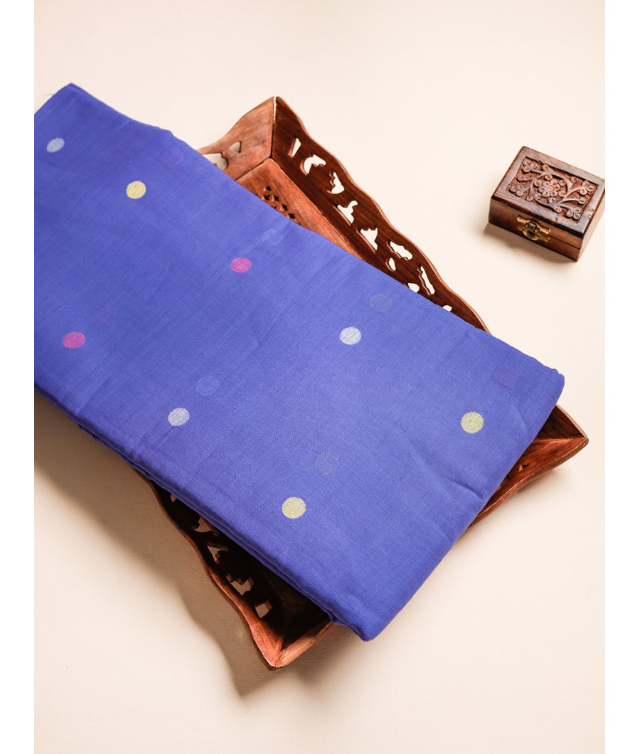 PURE MUL COTTON BENGAL JAMDHANI WOVEN FABRIC