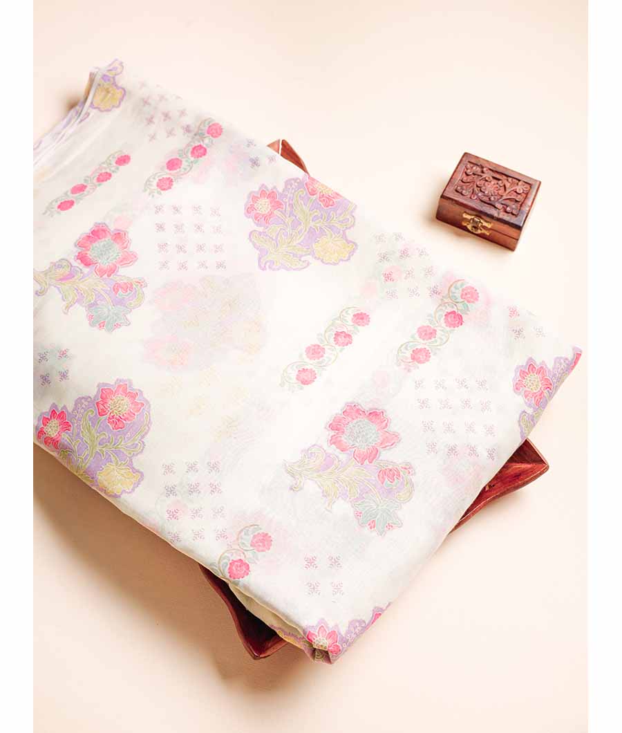CHANDERI PRINTED FABRIC