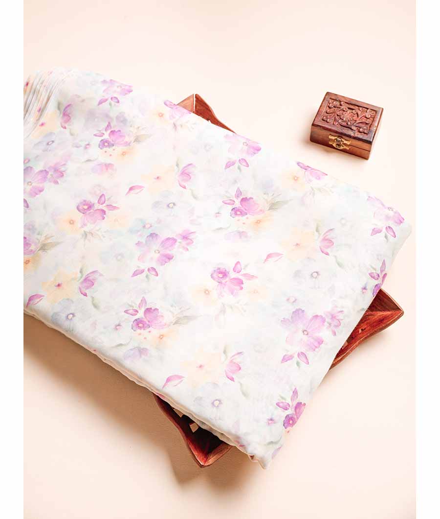 CHANDERI PRINTED FABRIC