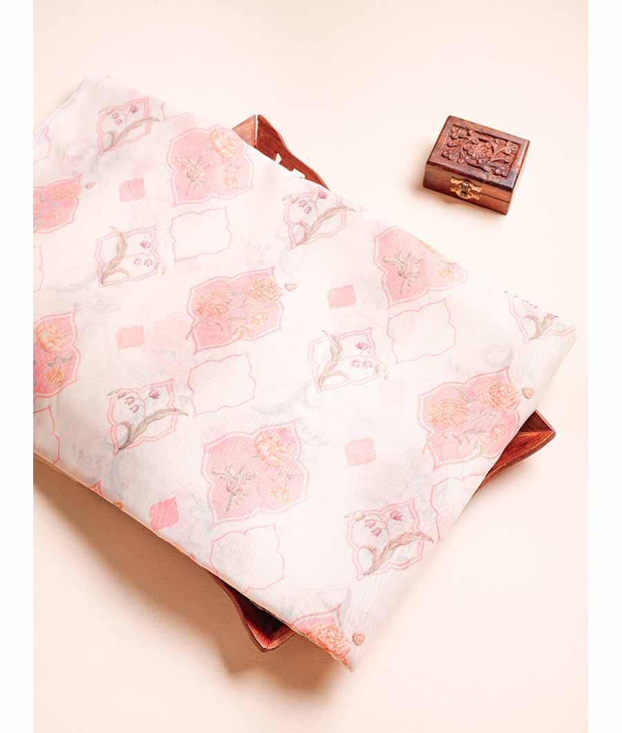 CHANDERI PRINTED FABRIC