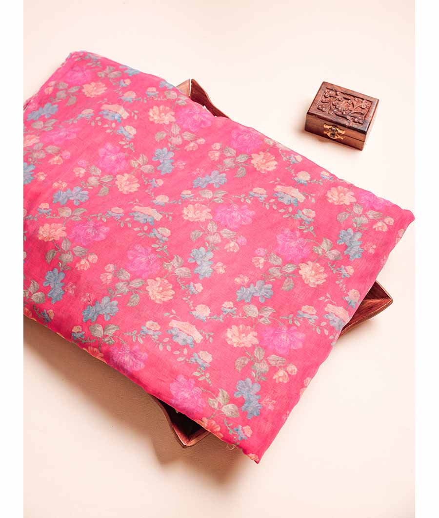 CHANDERI PRINTED FABRIC