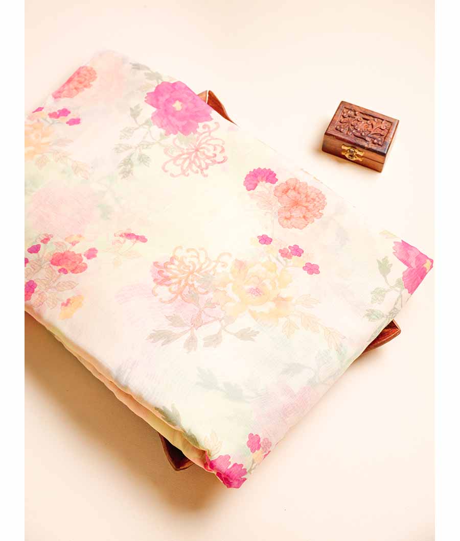 CHANDERI PRINTED FABRIC