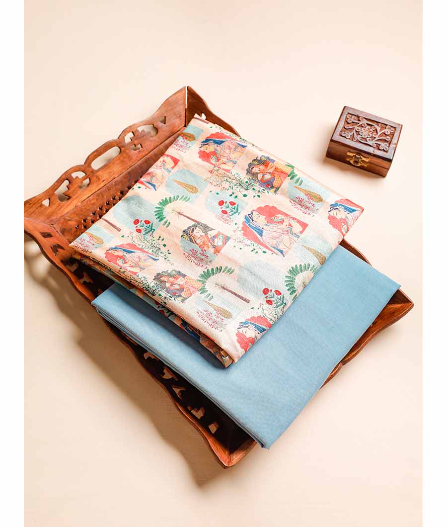 SEMI TUSSAR MIX & MATCH