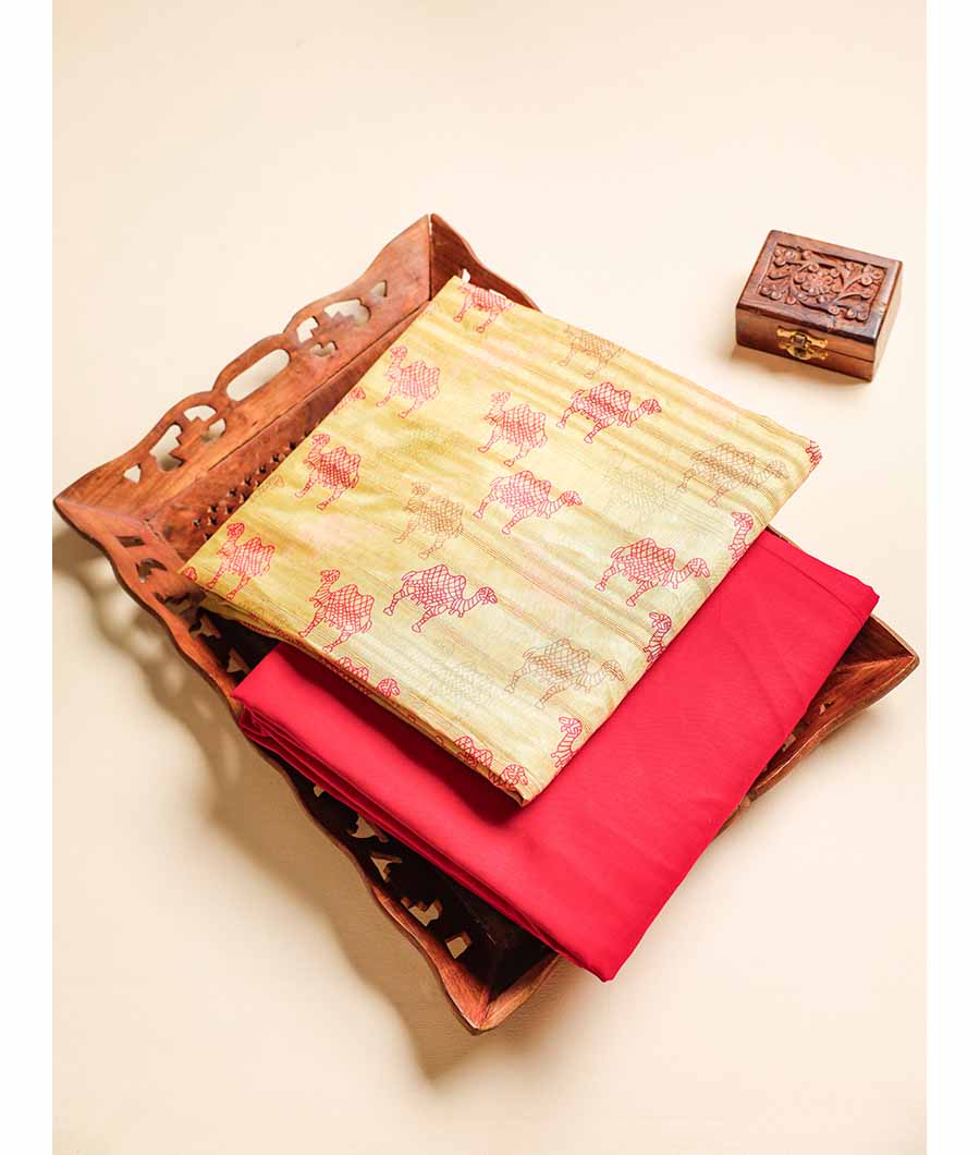 SEMI TUSSAR MIX & MATCH