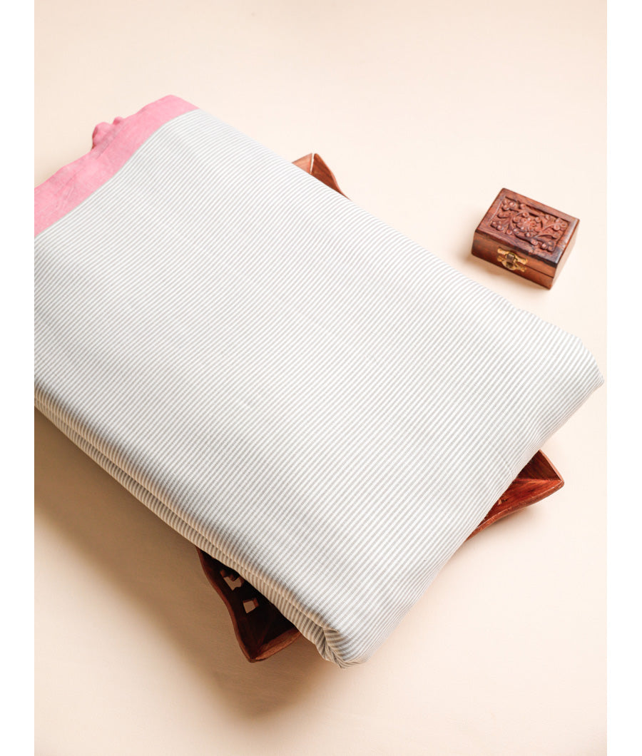 COTTON WOVEN STRIPED FABRIC