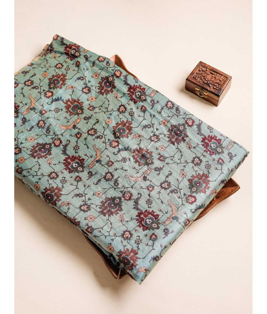 SILK PRINTED FABRIC