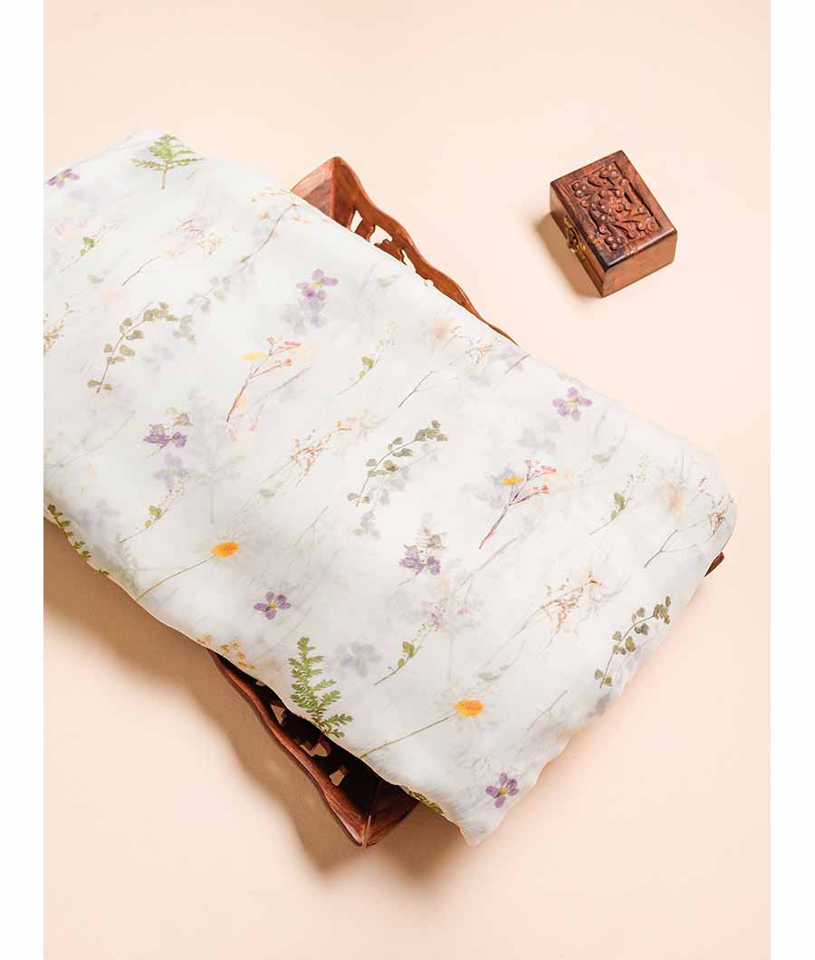 PURE CHIFFON PRINTED FABRIC