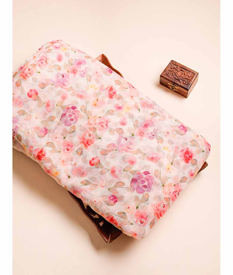 PURE CHIFFON PRINTED FABRIC