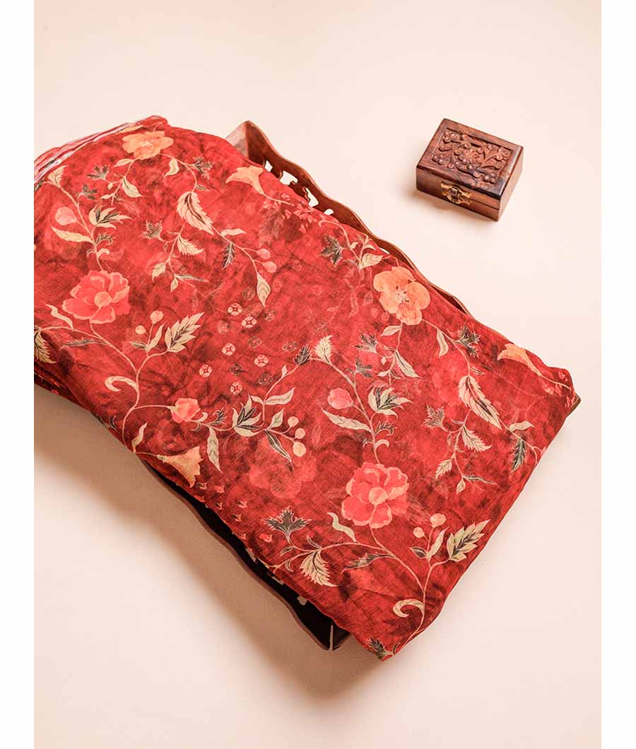 PURE CHIFFON PRINTED FABRIC