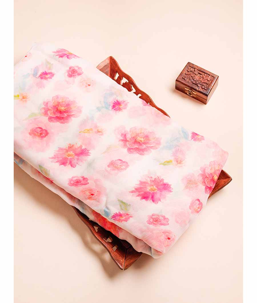 PURE CHIFFON PRINTED FABRIC