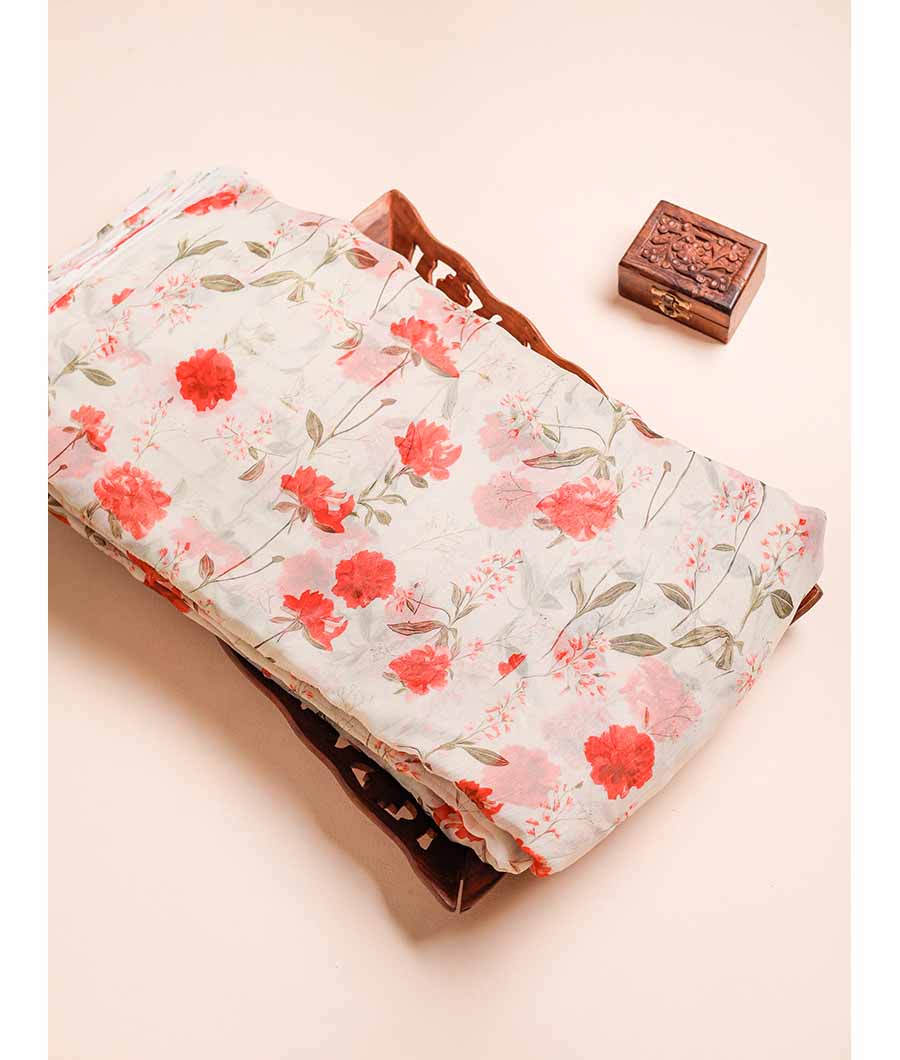 PURE CHIFFON PRINTED FABRIC