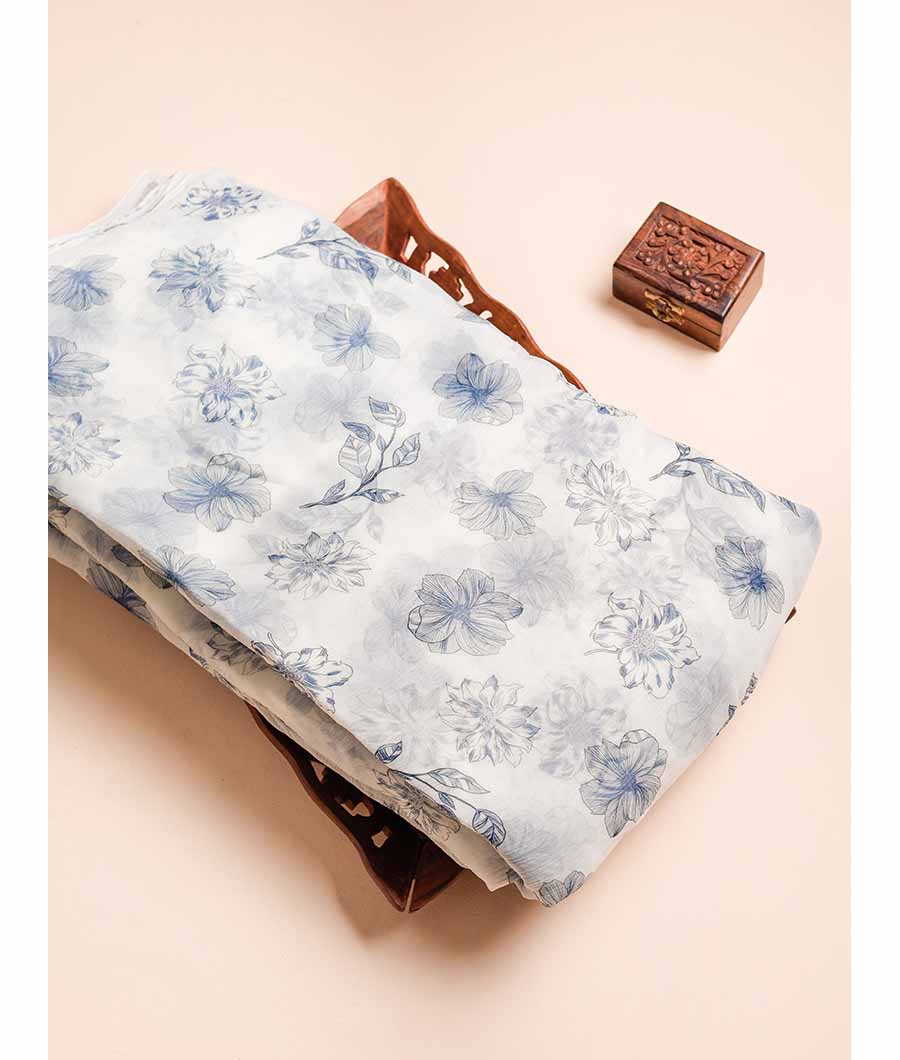 PURE CHIFFON PRINTED FABRIC