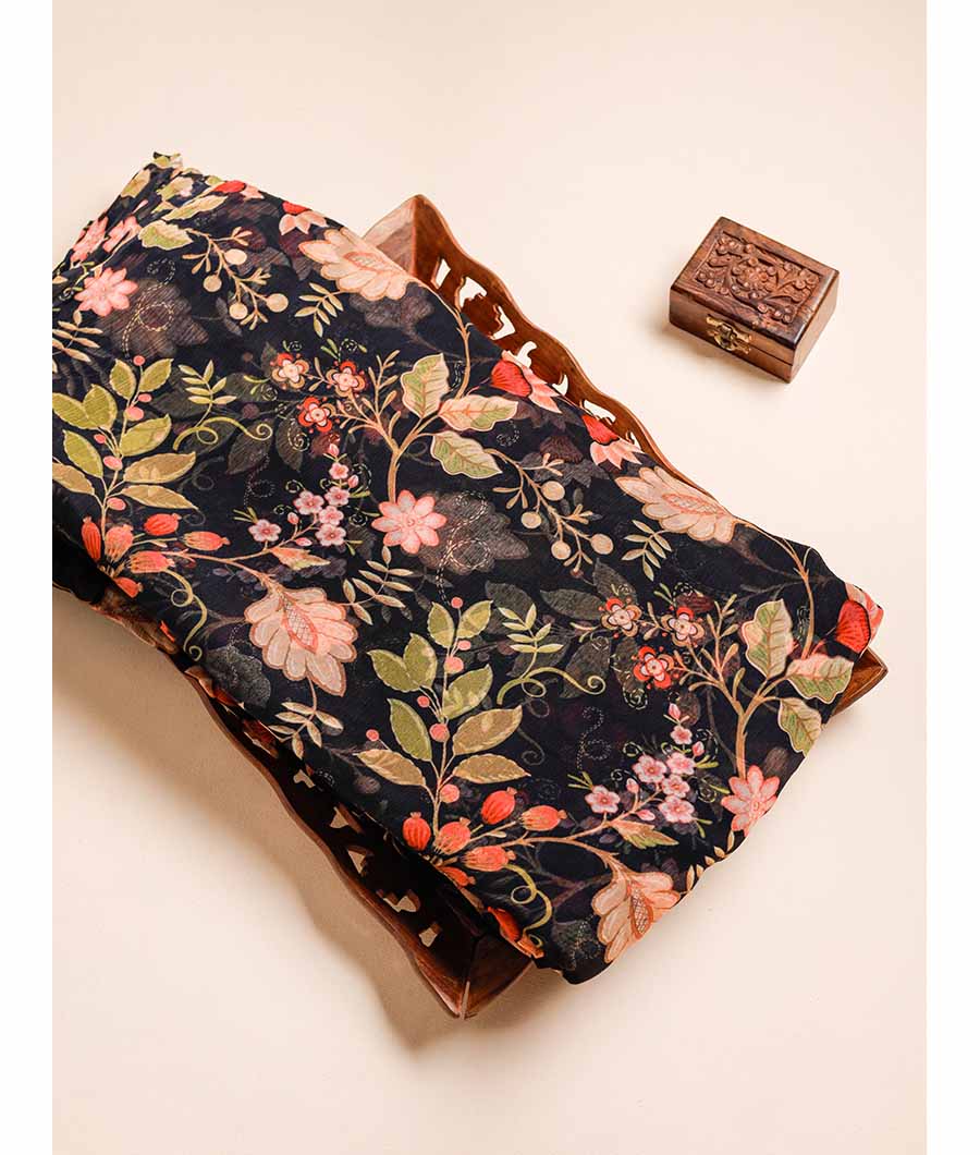 PURE CHIFFON PRINTED FABRIC