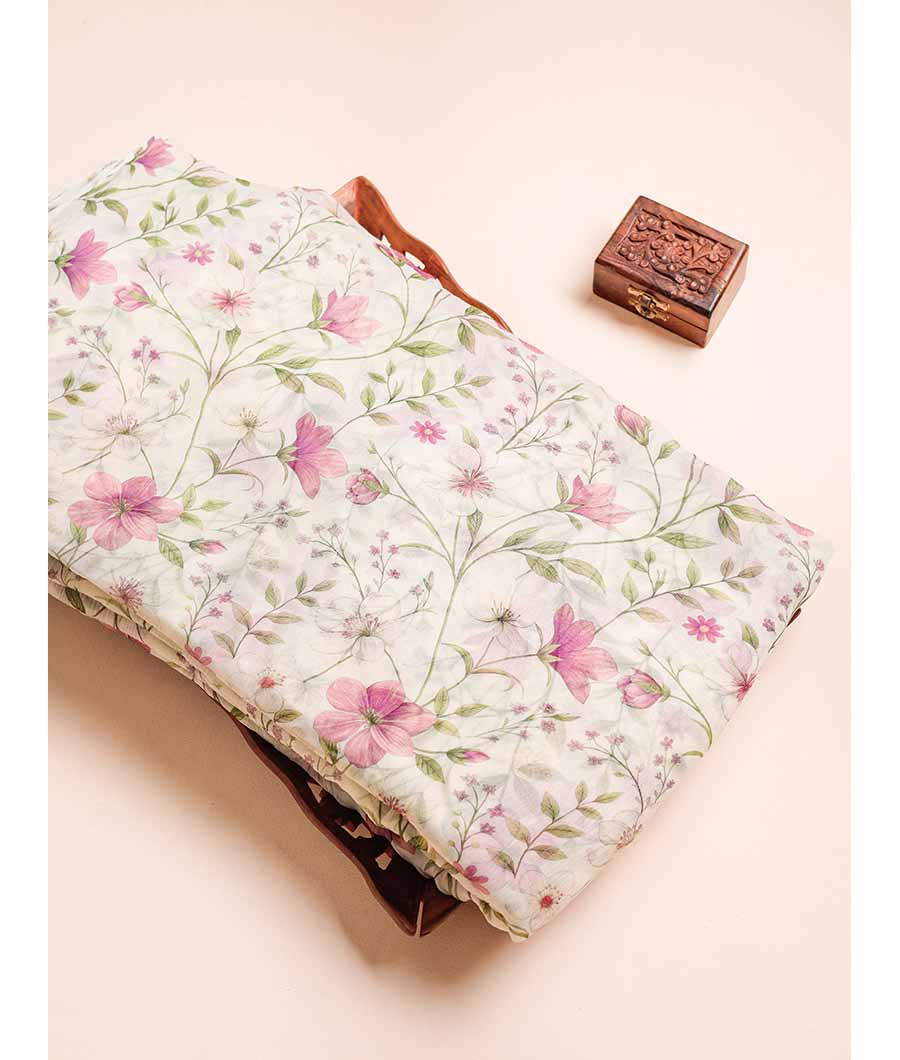 PURE CHIFFON PRINTED FABRIC