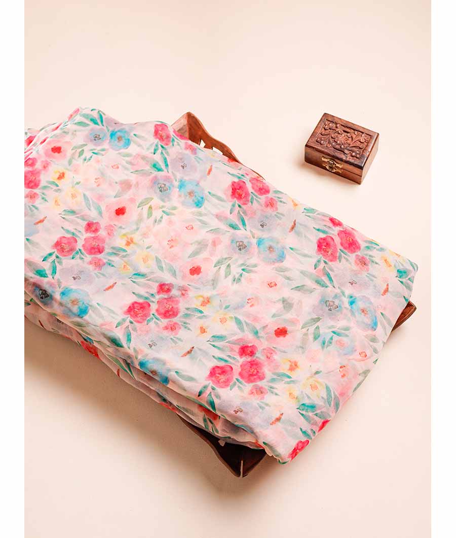 PURE CHIFFON PRINTED FABRIC