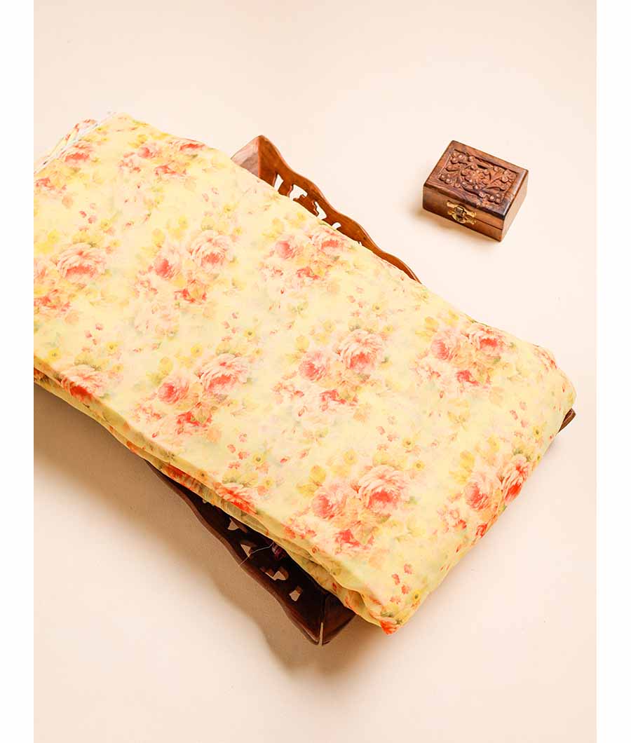 PURE CHIFFON PRINTED FABRIC