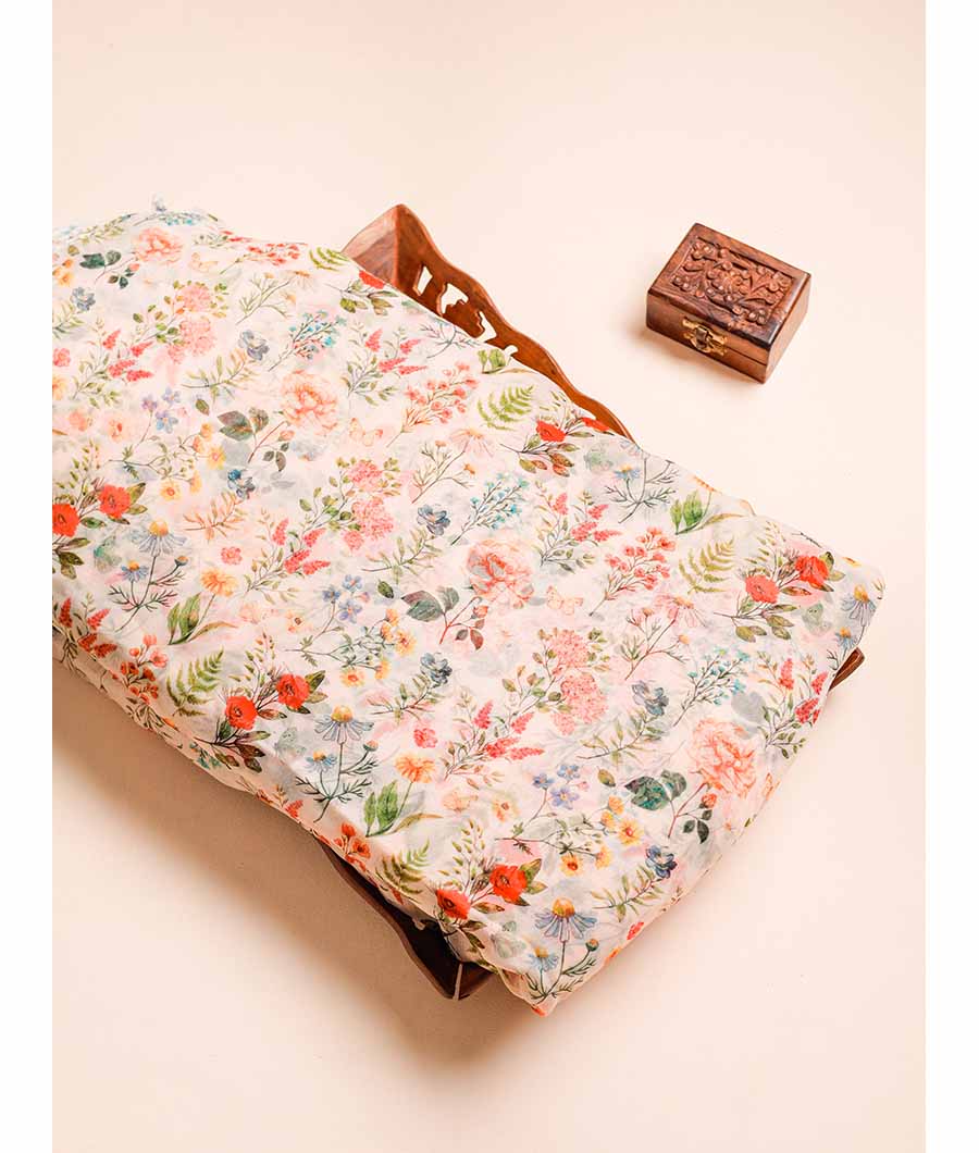 PURE CHIFFON PRINTED FABRIC