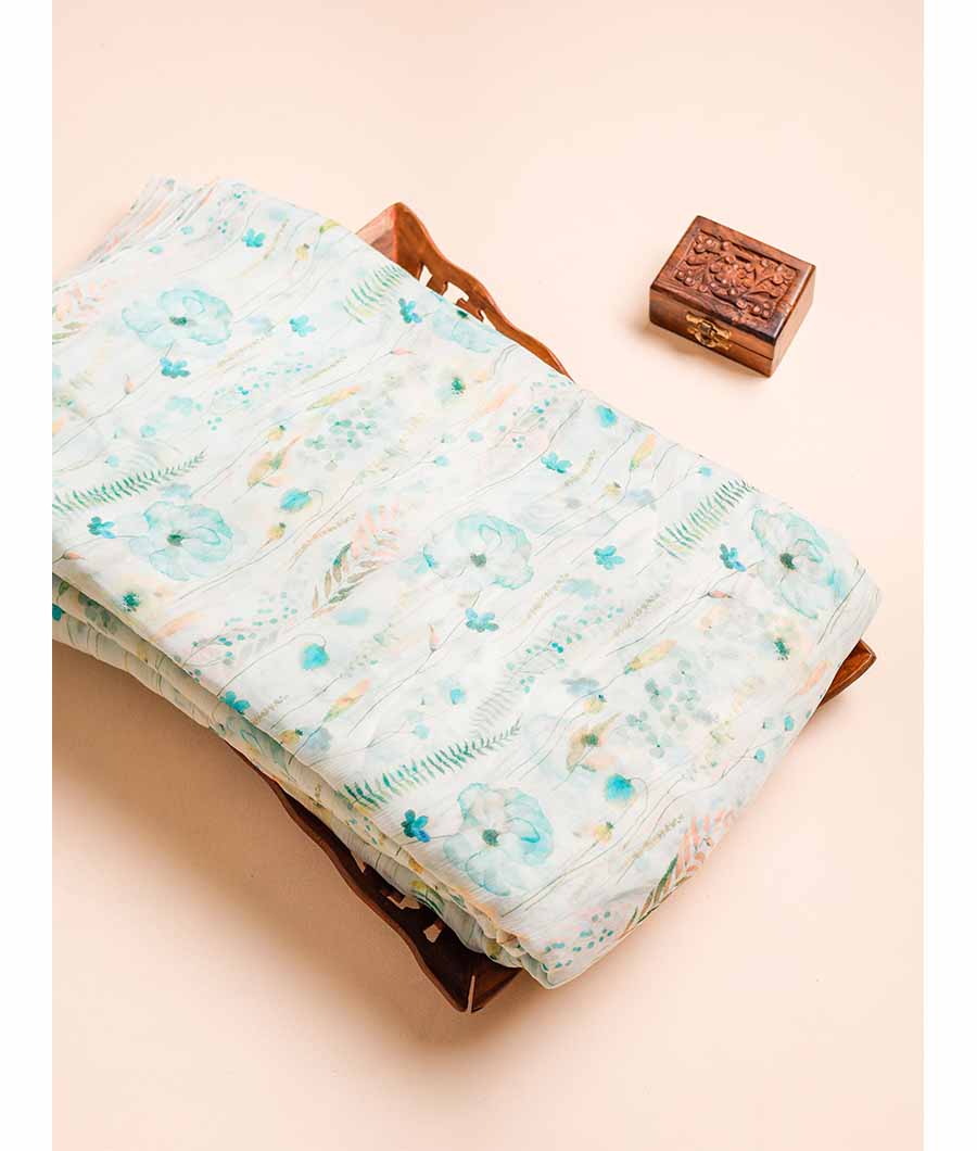 PURE CHIFFON PRINTED FABRIC