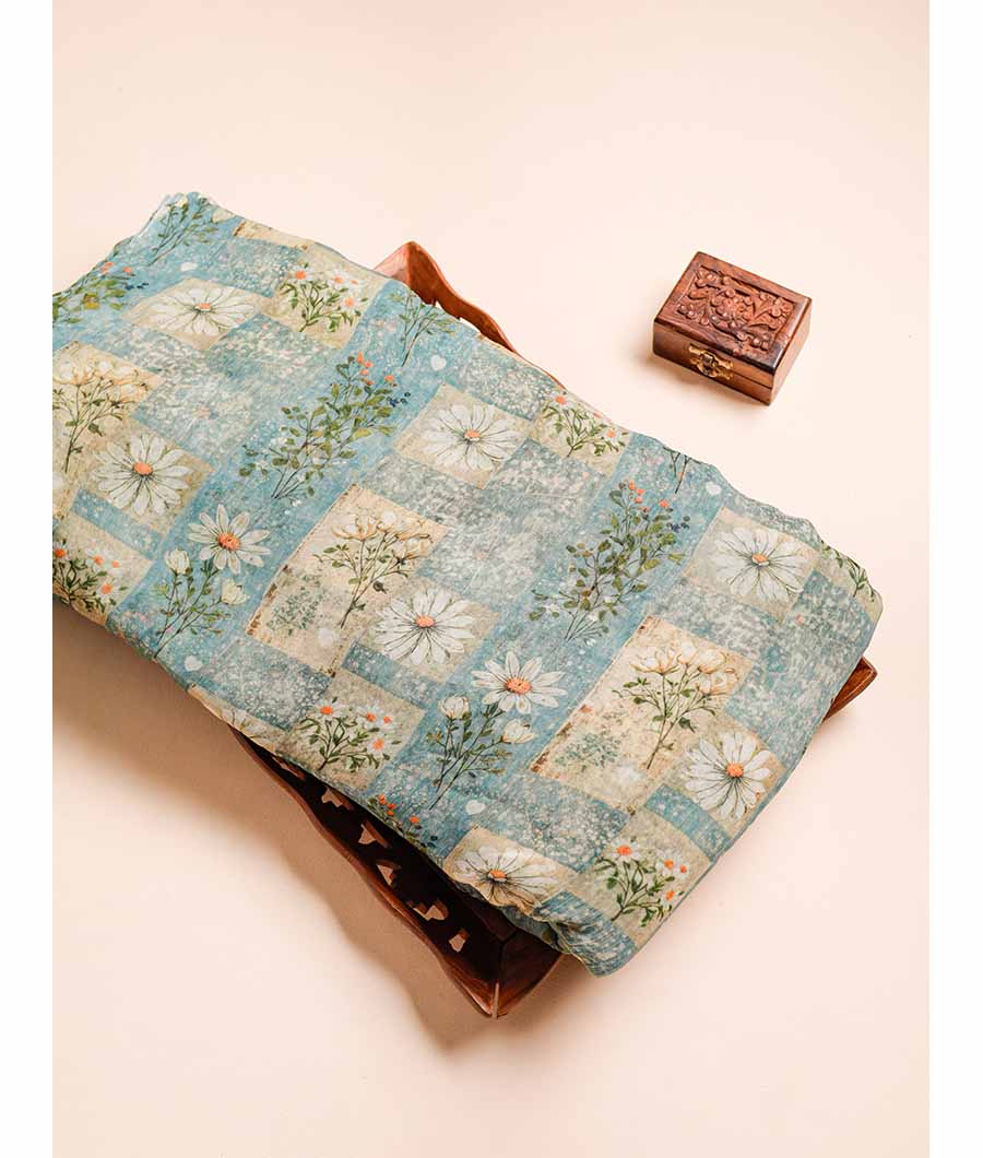 PURE CHIFFON PRINTED FABRIC