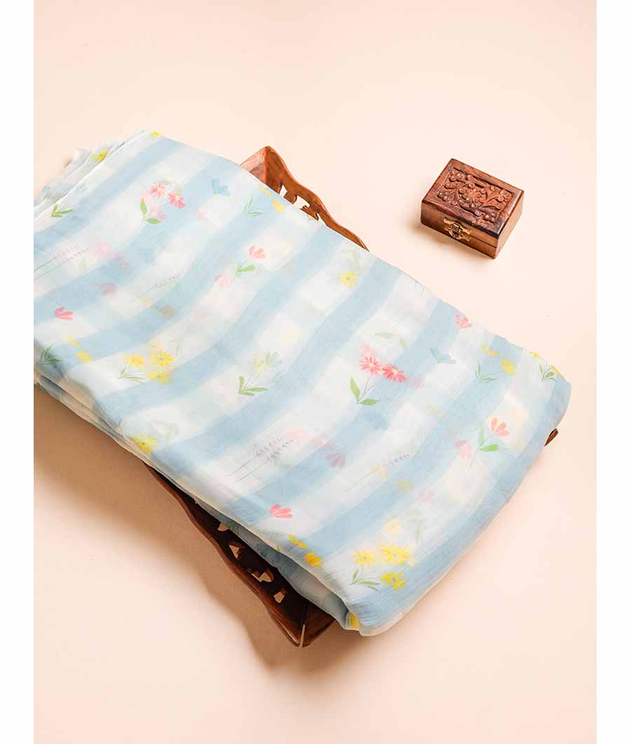 PURE CHIFFON PRINTED FABRIC