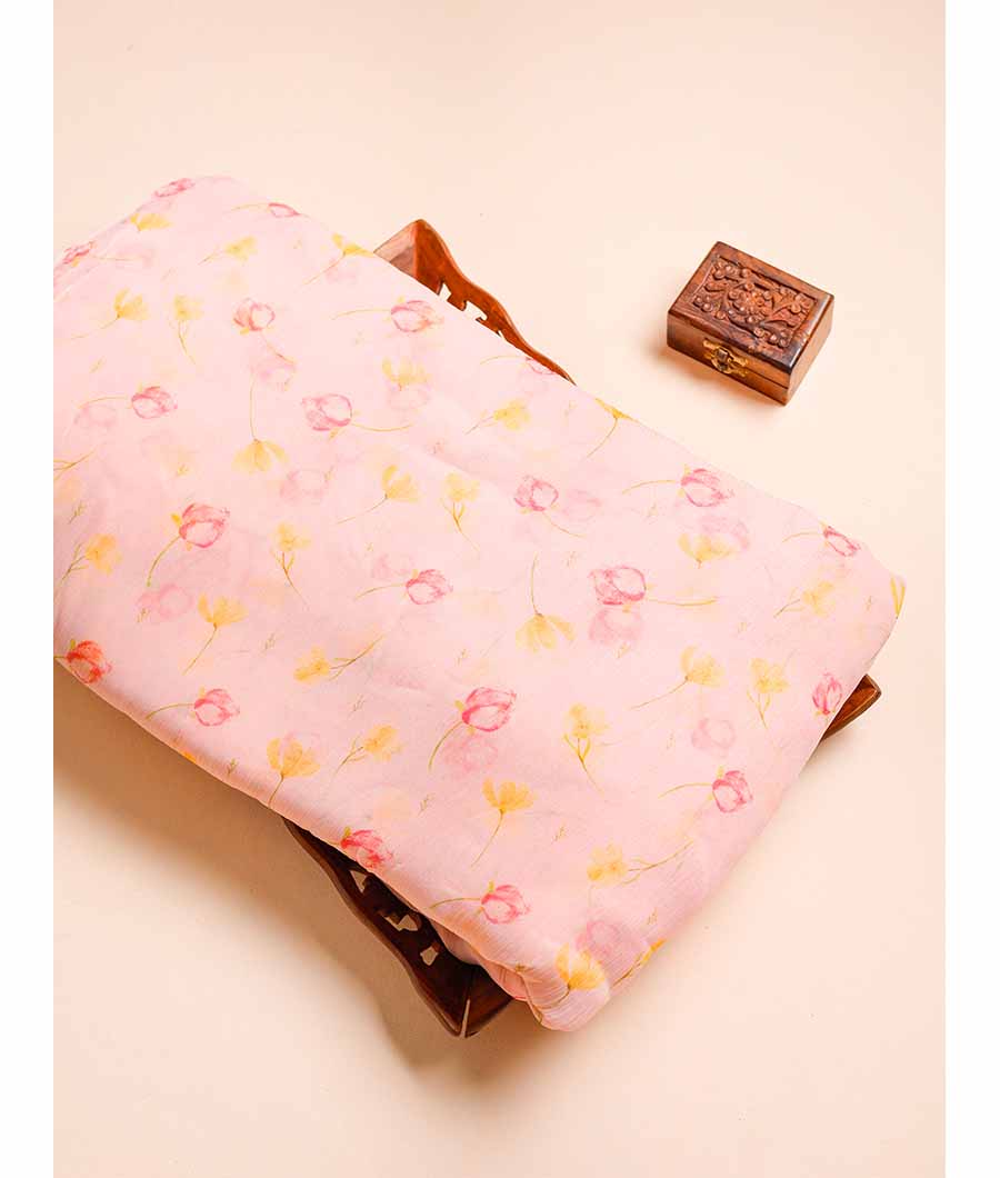 PURE CHIFFON PRINTED FABRIC