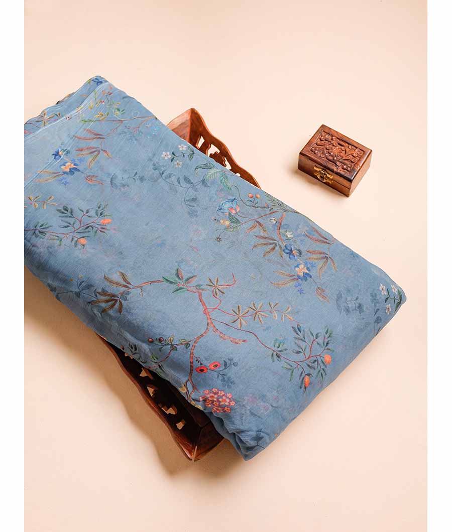 PURE CHIFFON PRINTED FABRIC