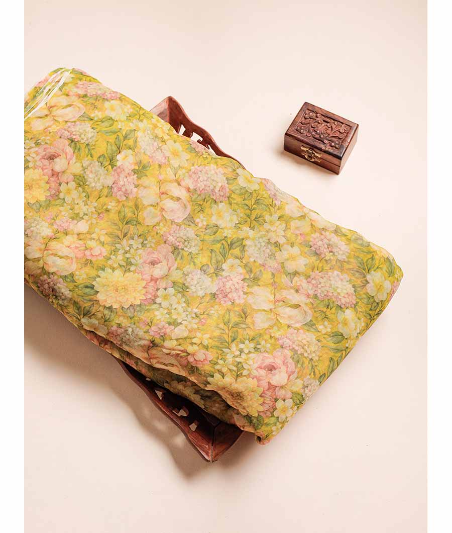 PURE CHIFFON PRINTED FABRIC