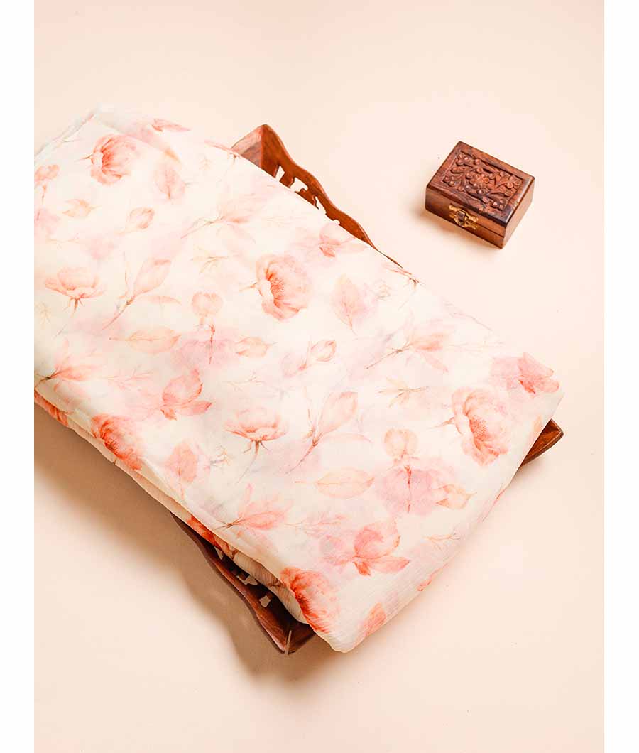 PURE CHIFFON PRINTED FABRIC