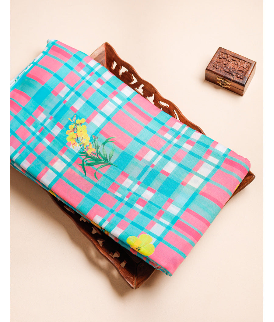 MUL MUL DIGITAL PRINTED FABRIC