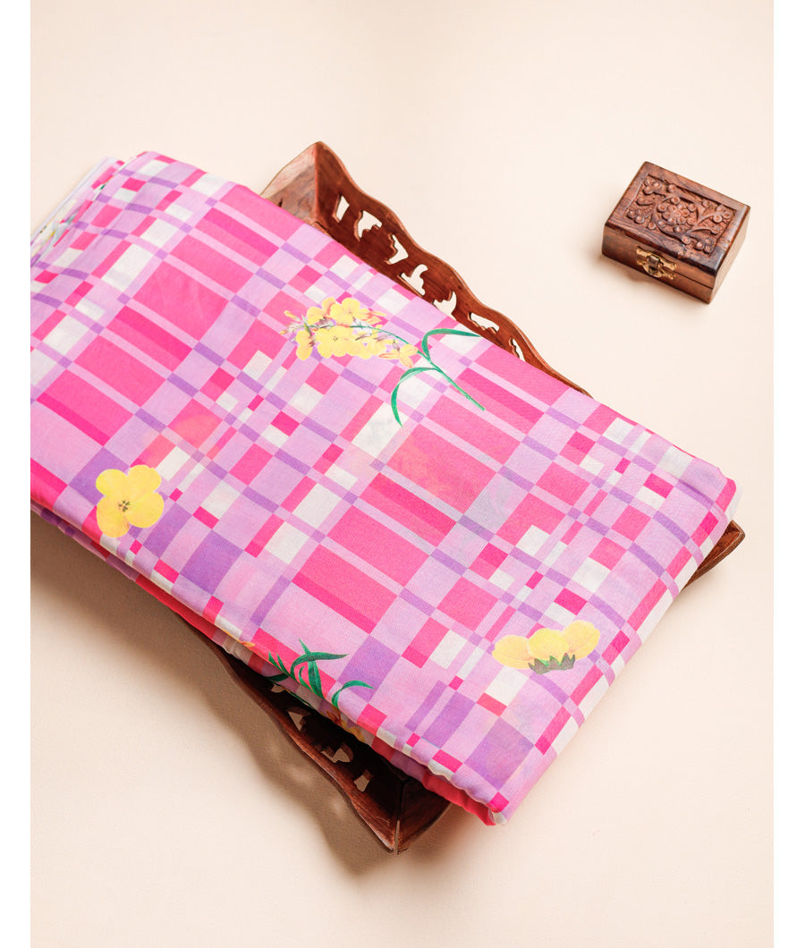 MUL MUL DIGITAL PRINTED FABRIC