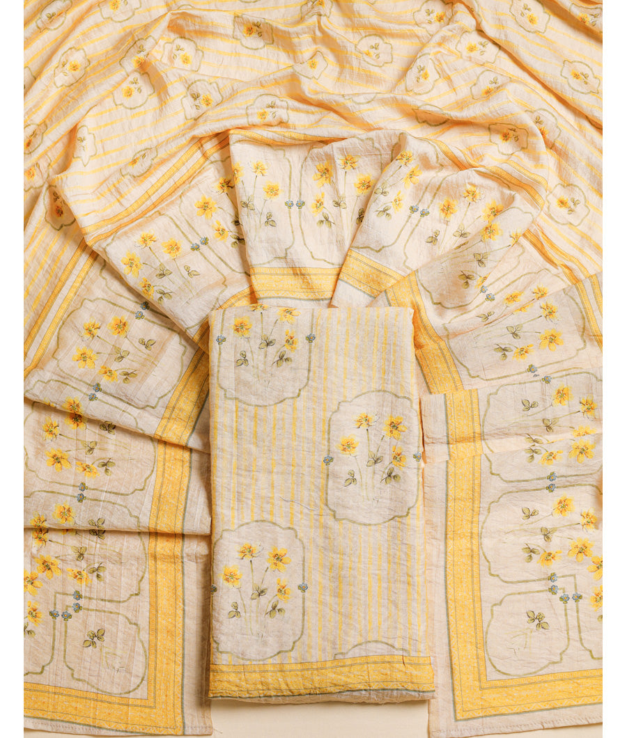 PURE MOGRA CHANDERI SUITSET