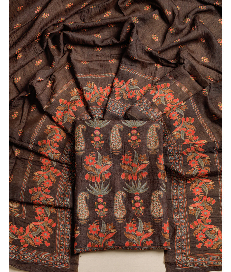 PURE MOGRA CHANDERI SUITSET