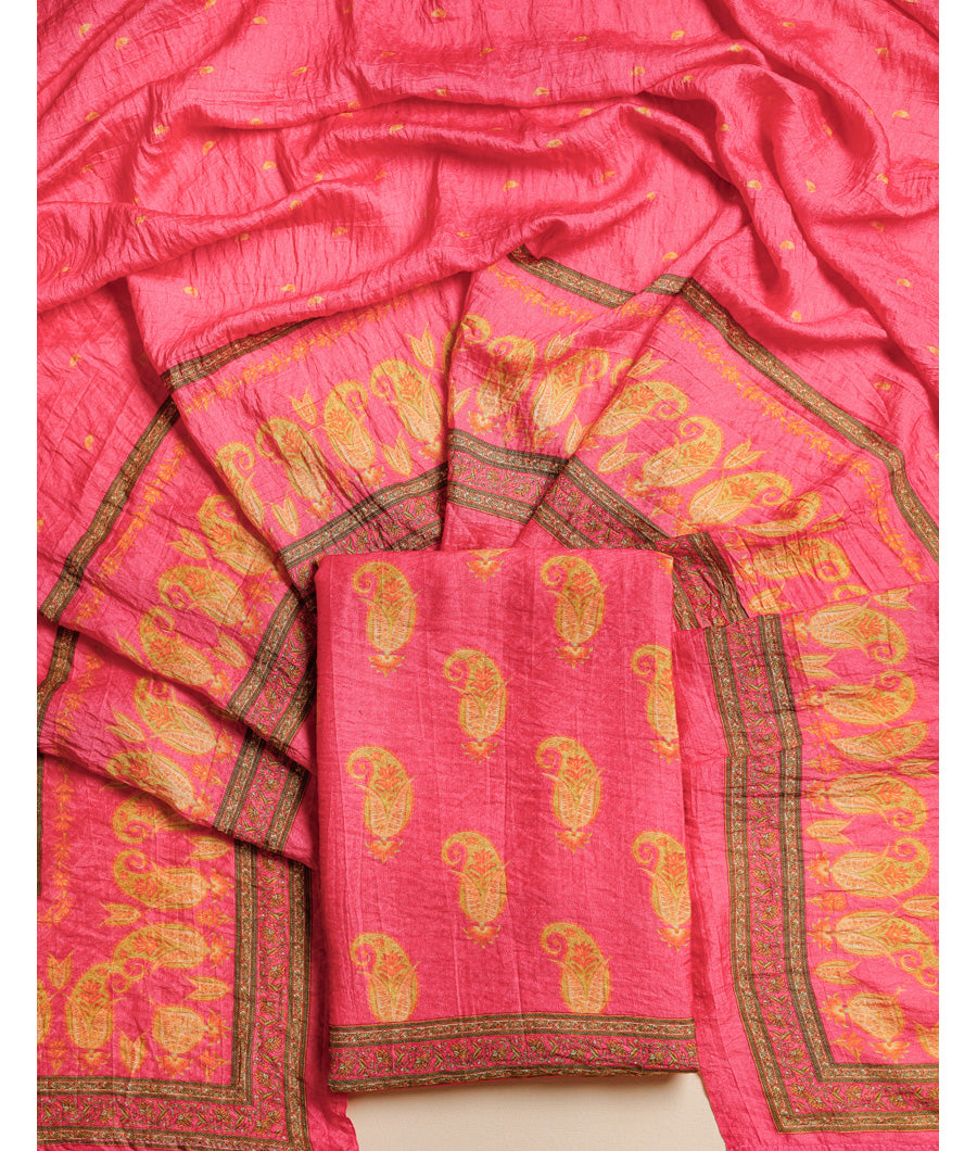 PURE MOGRA CHANDERI SUITSET