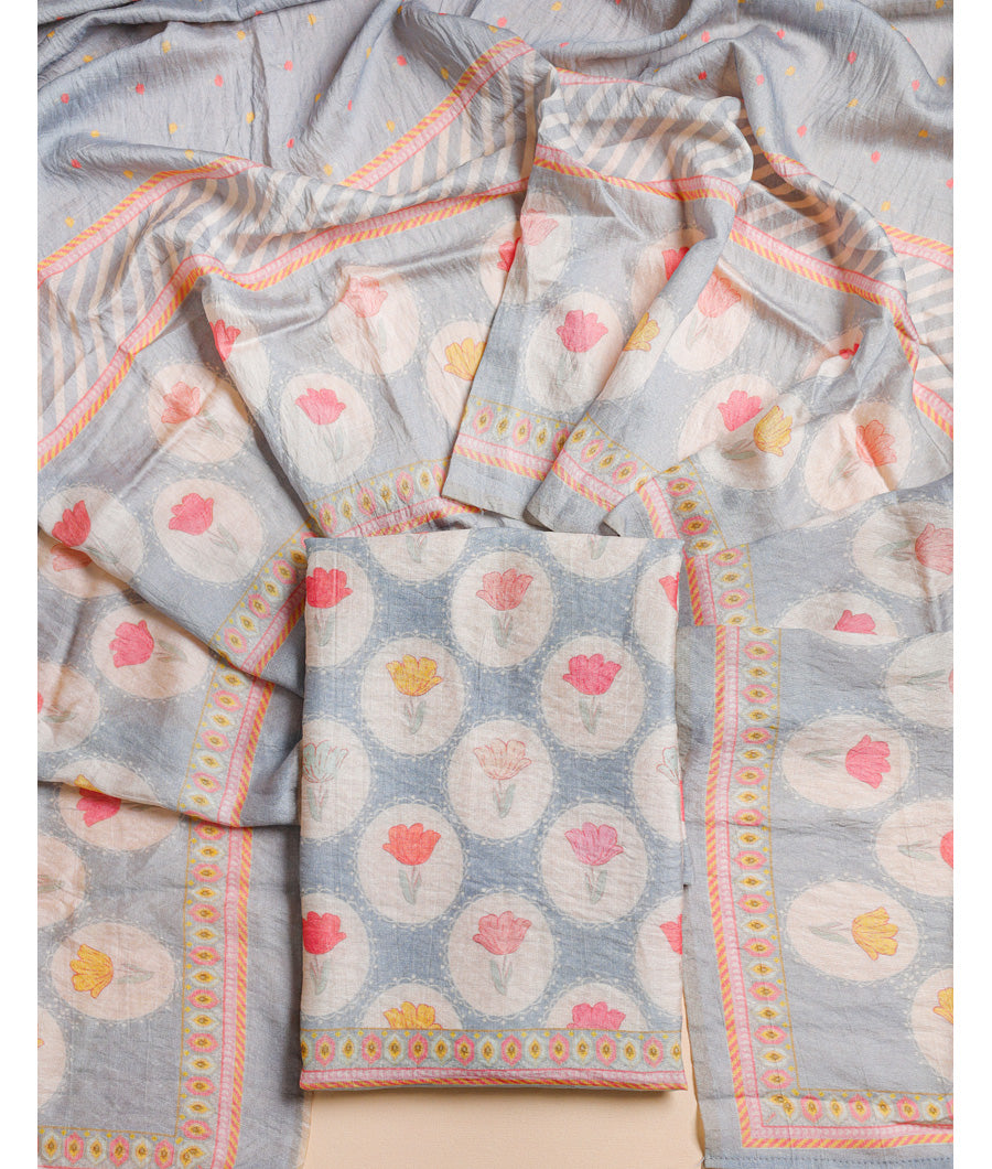 PURE MOGRA CHANDERI SUITSET