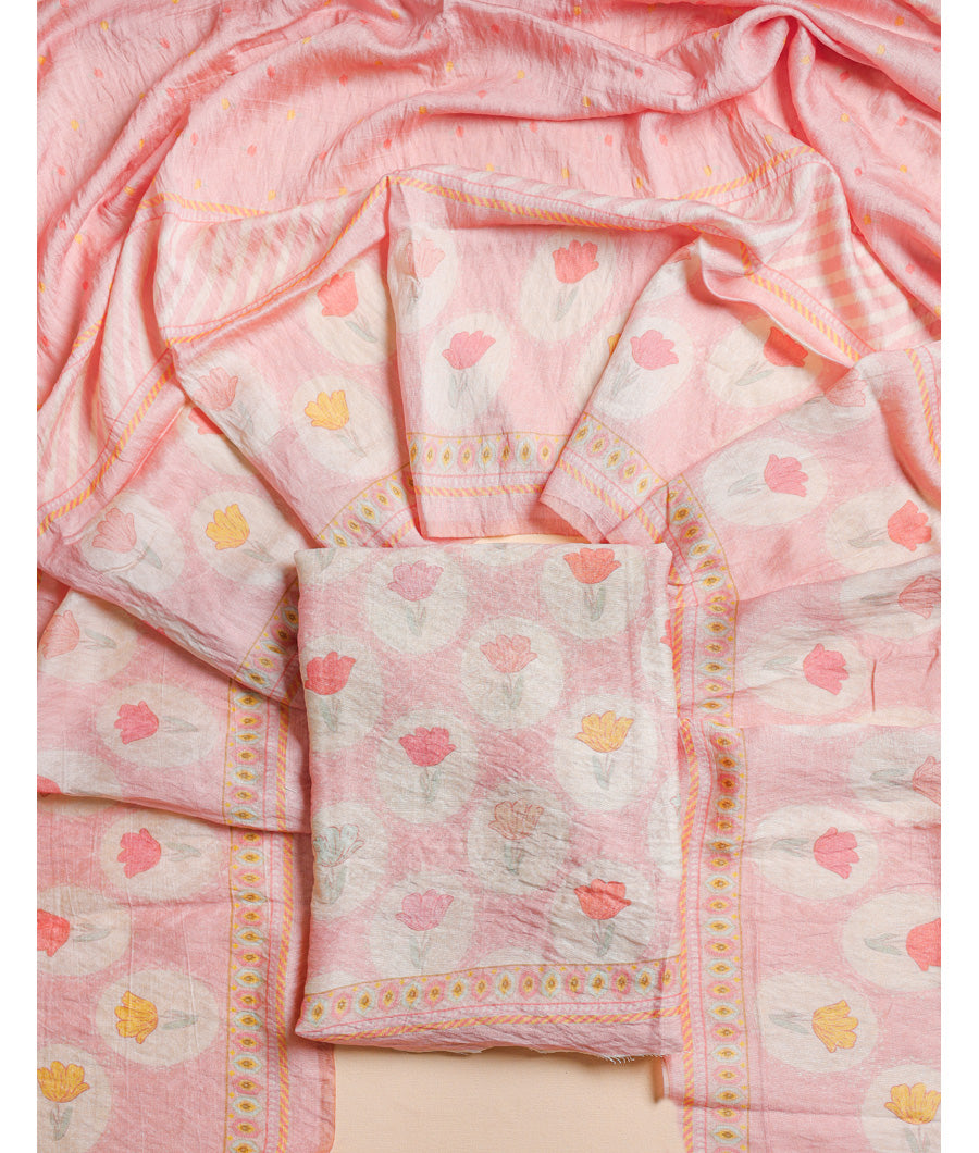 PURE MOGRA CHANDERI SUITSET