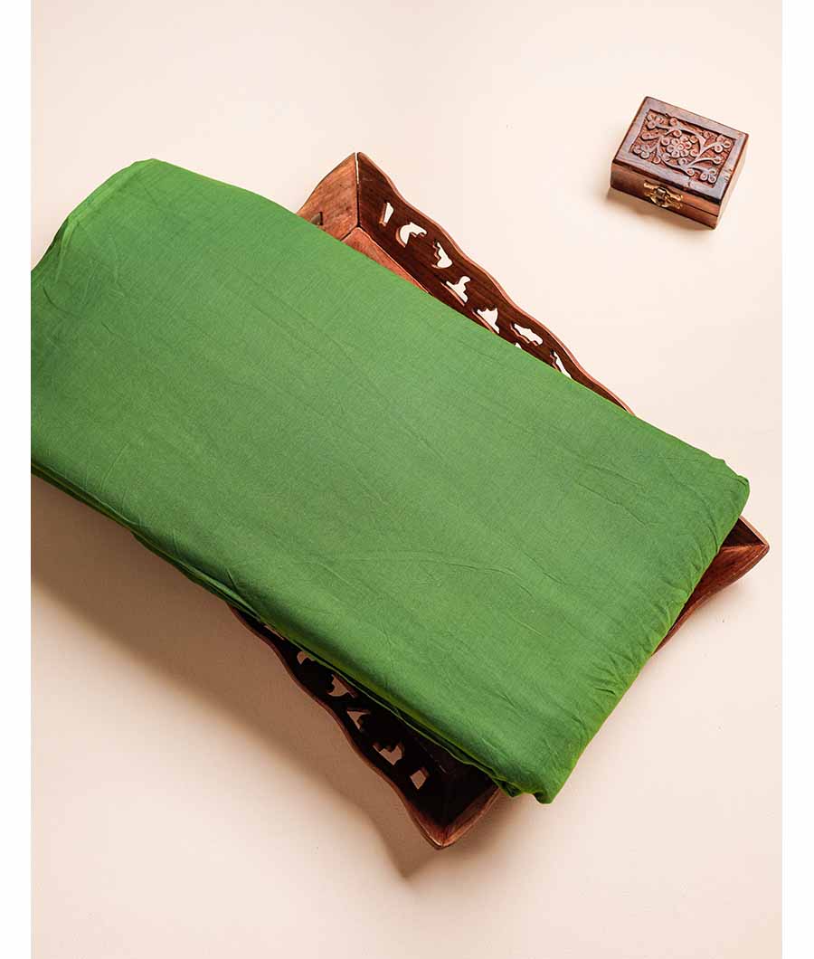 PURE MUL COTTON PLAIN FABRIC