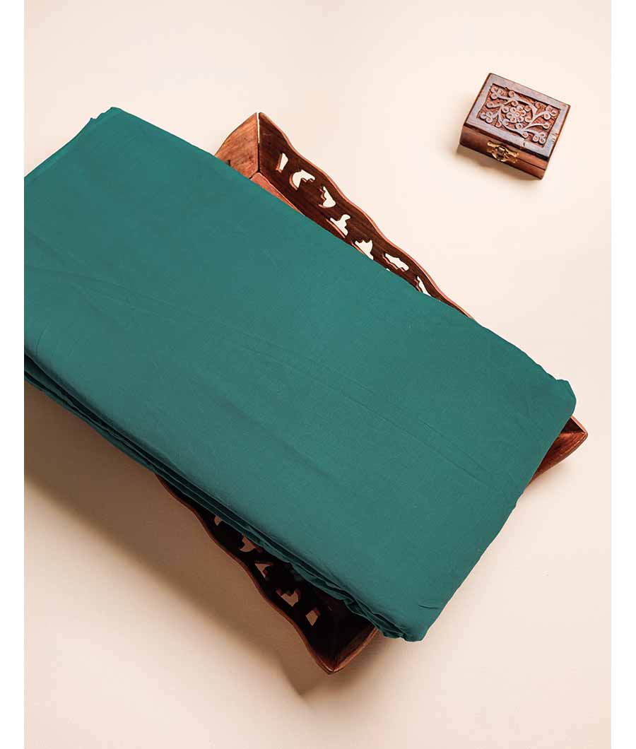 PURE MUL COTTON PLAIN FABRIC