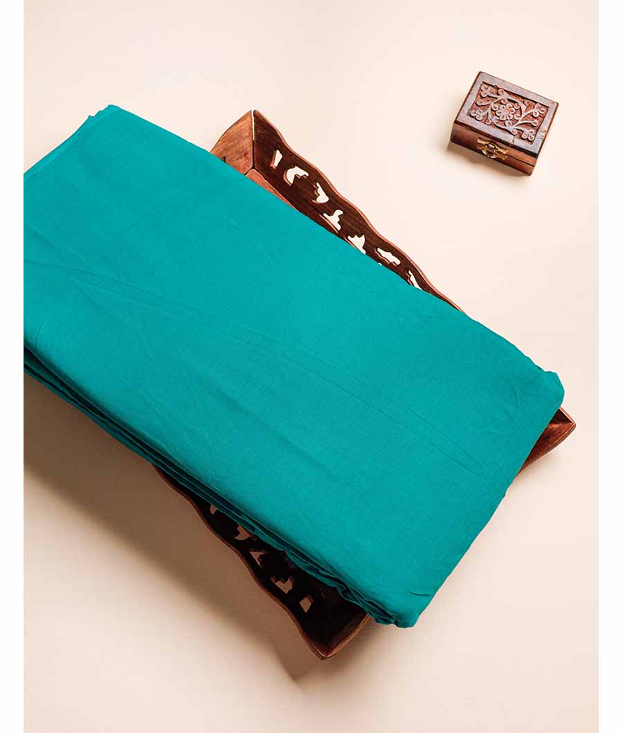 PURE MUL COTTON PLAIN FABRIC