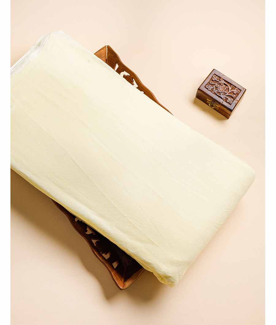 PURE MUL COTTON PLAIN FABRIC