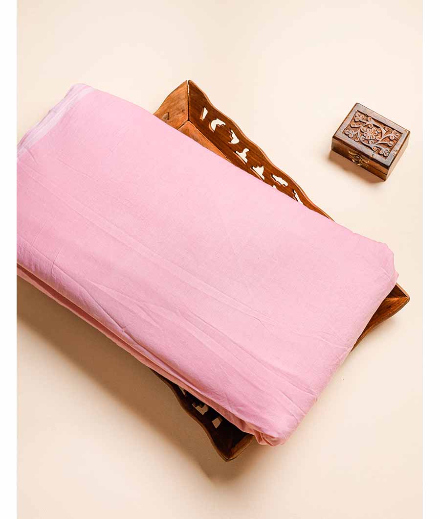 PURE MUL COTTON PLAIN FABRIC