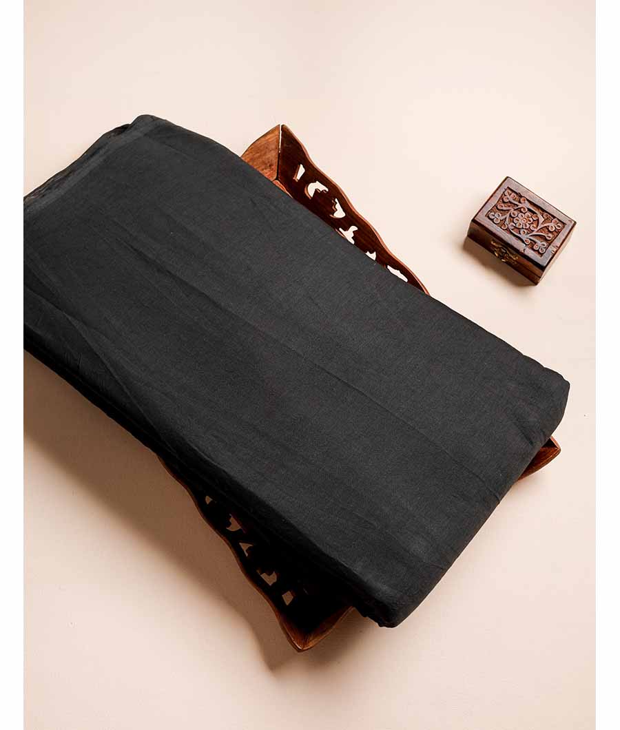 PURE MUL COTTON PLAIN FABRIC