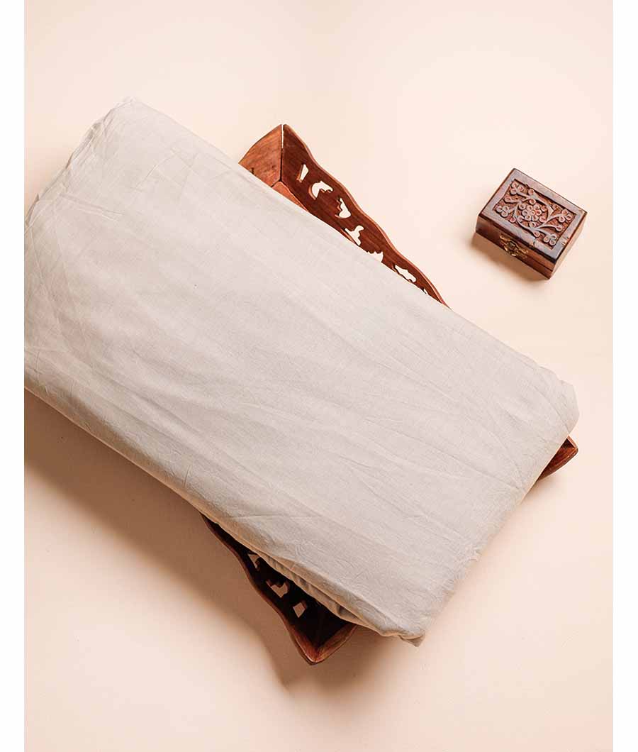 PURE MUL COTTON PLAIN FABRIC