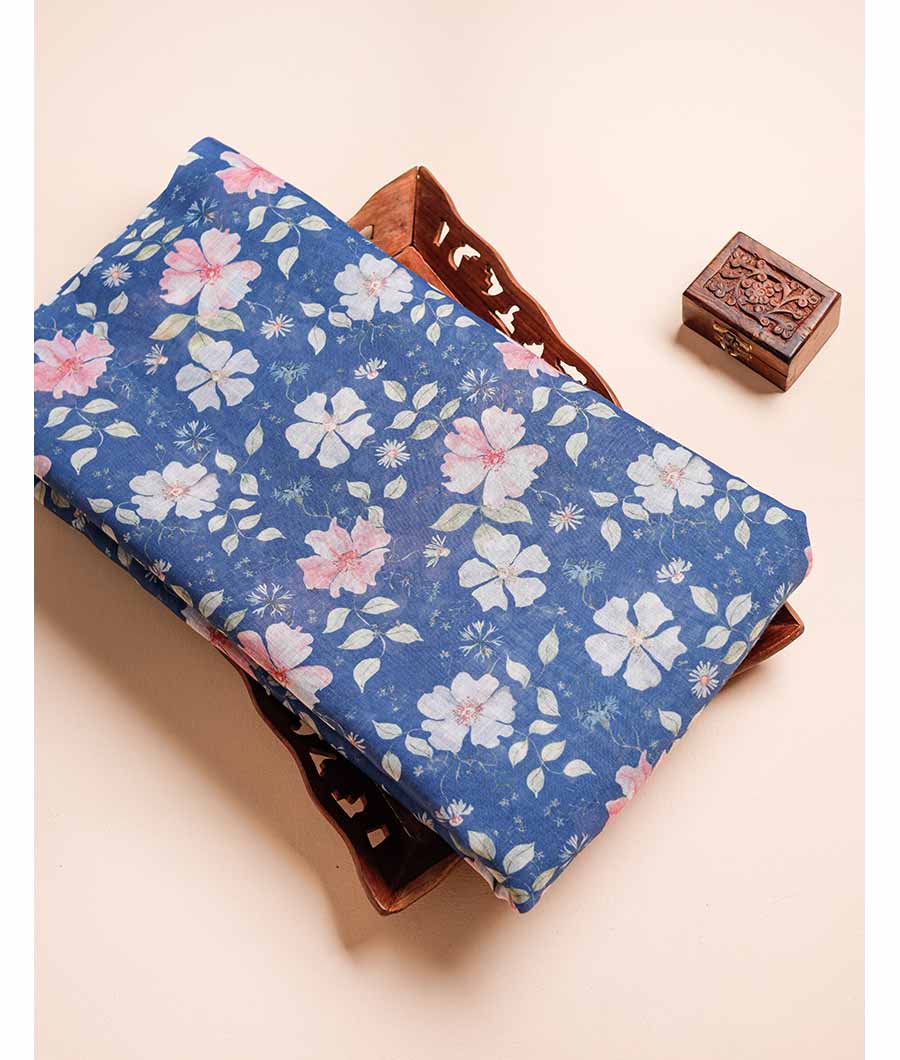 SEMI LINEN DIGITAL PRINTED FABRIC