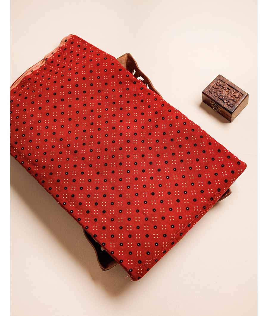 PURE COTTON AJRAKH PRINTED FABRIC