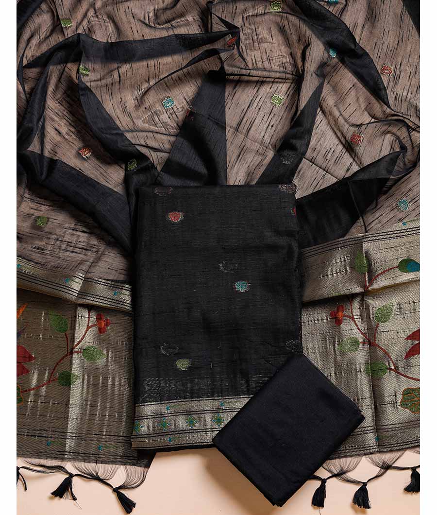 MUGA SILK PAITHANI SUIT SET