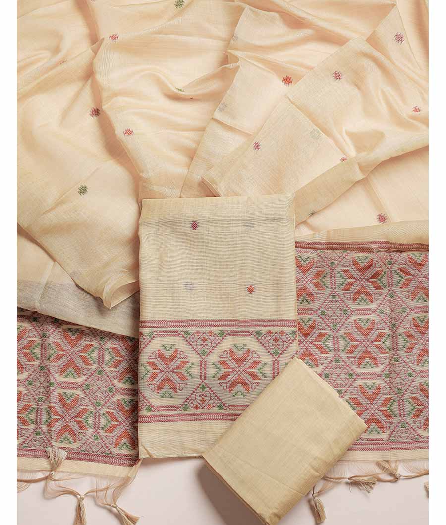 MUGA SILK WOVEN SUIT SET