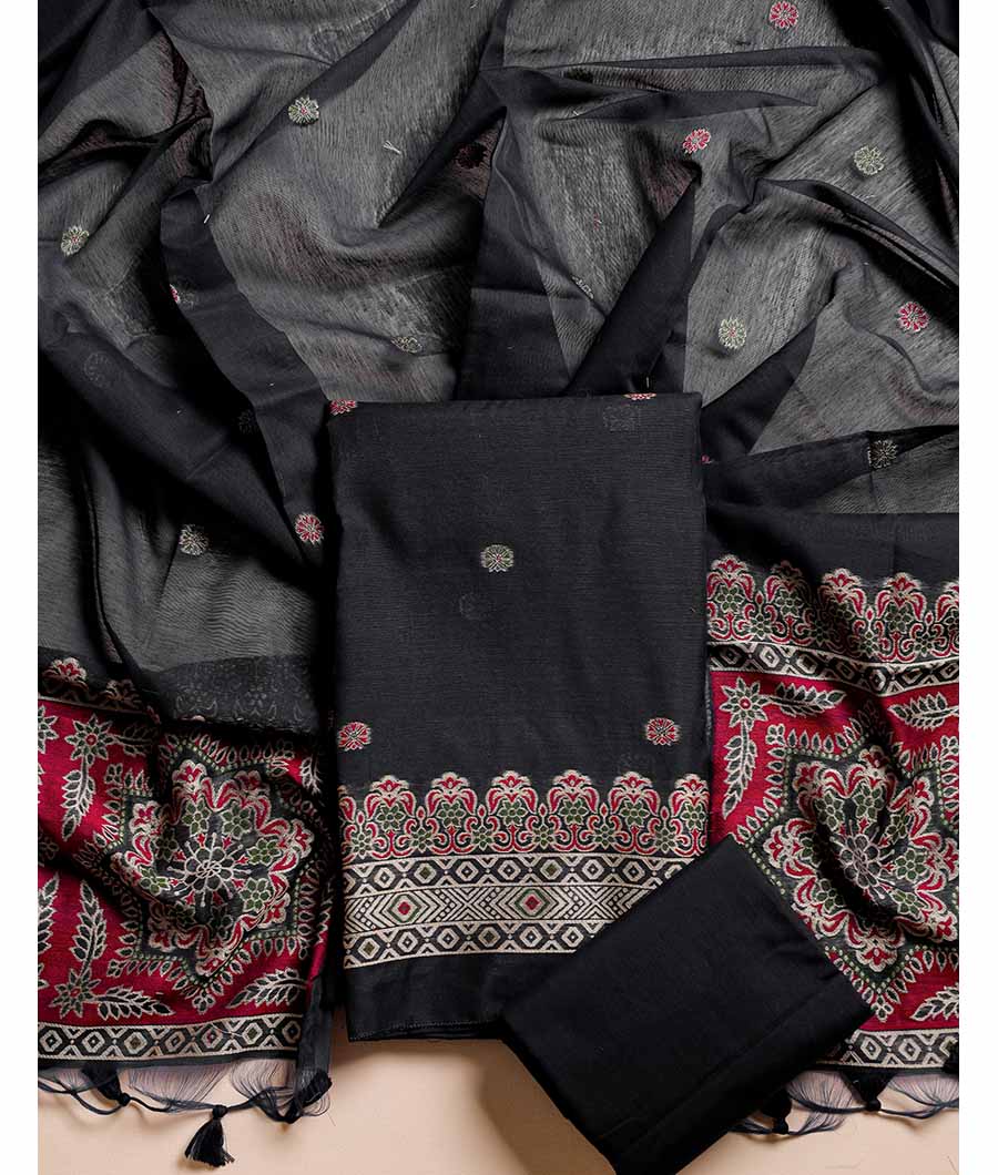 MUGA SILK AJRAKH SUIT SET