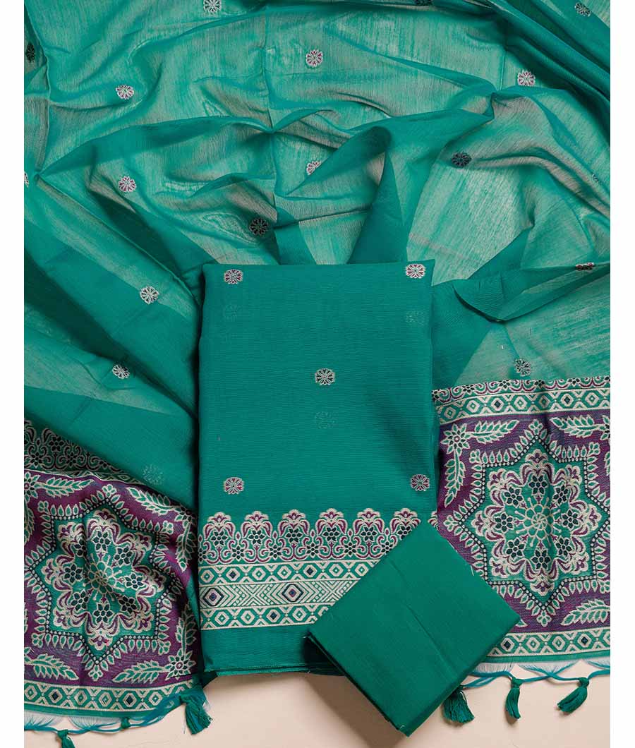 MUGA SILK AJRAKH SUIT SET