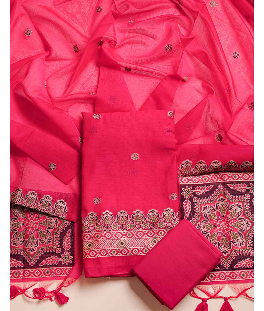 MUGA SILK AJRAKH SUIT SET