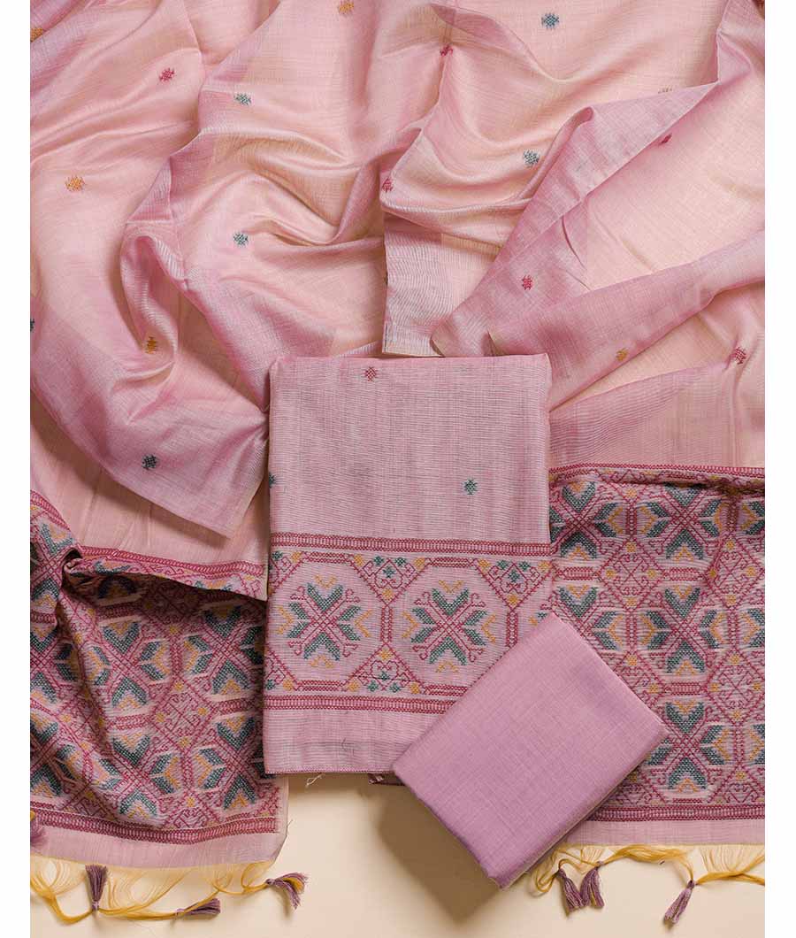 MUGA SILK WOVEN SUIT SET